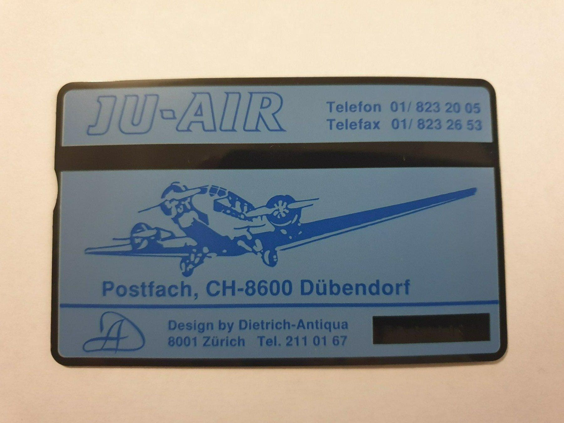 Telefon- & Taxkarten: Ju-Air Farbfehler / 75ex / ungebr. – Neu (gemäss Beschreibung) aus Rain von chesz 1