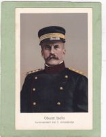 Armee Militär Oberst Iselin Kommandant 2. Armeekorps