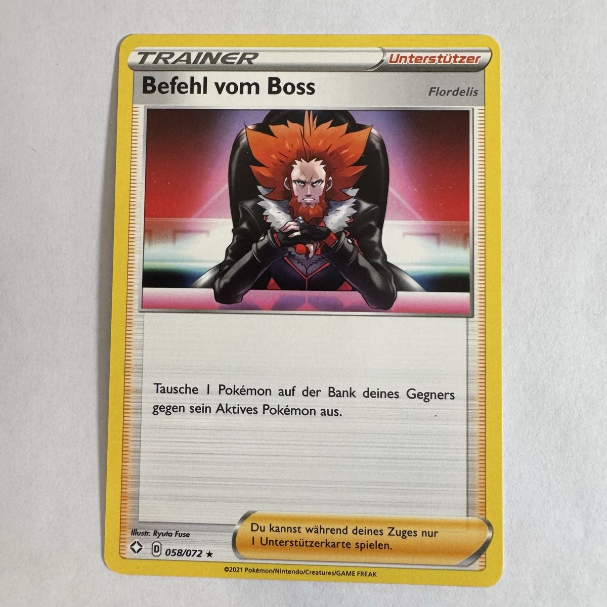 Pokémon Carte collezionabili: Pokémon Boss's Orders - 58 / 72 - DE – Nuovo (secondo la descrizione) da Staad SG venduto da miaCards
