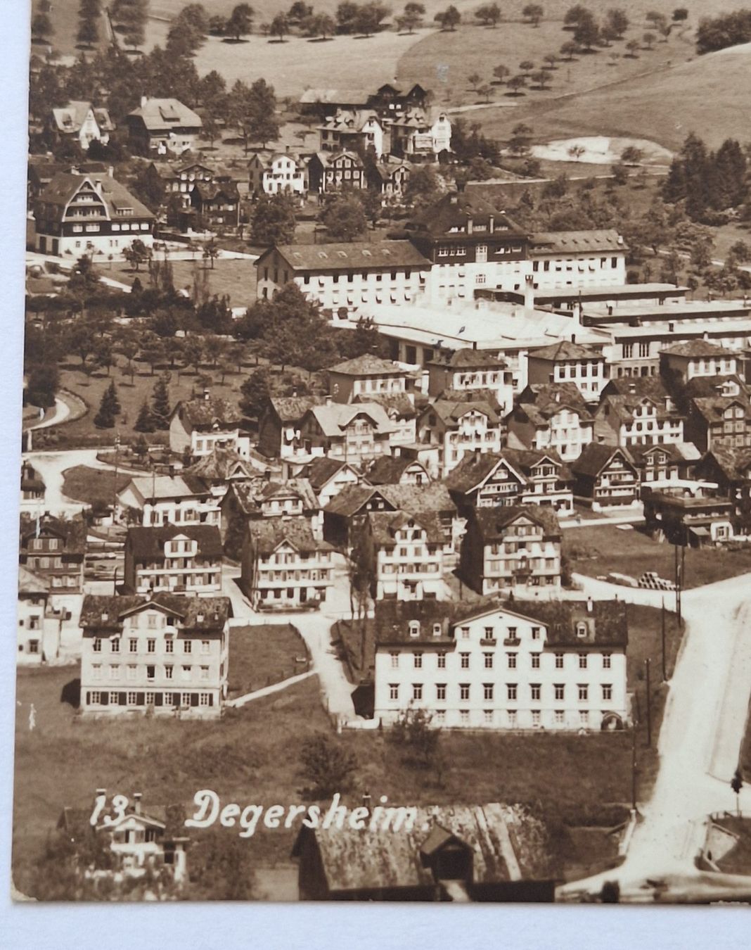 Ansichtskarten: AK Degersheim Gesamtansicht SG – Defekt aus Gurtnellen von Stonevalley007 1