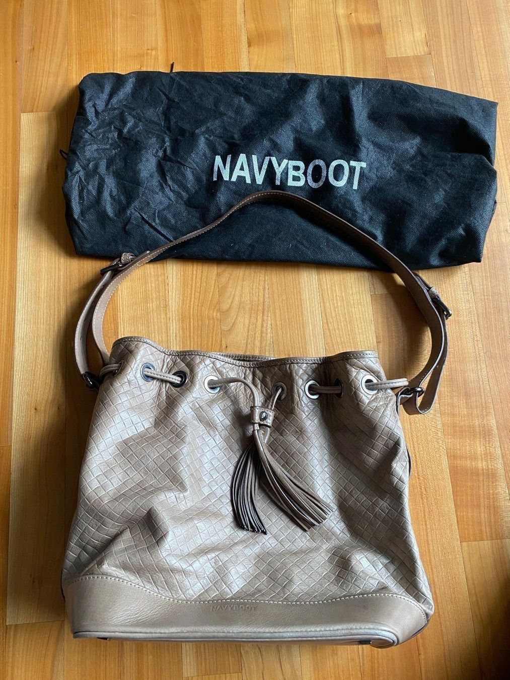 Navyboot Borse da donna: Beige - Navyboot - Beuteltasche - Leder - super Zustand – Usato da Zug venduto da tami12