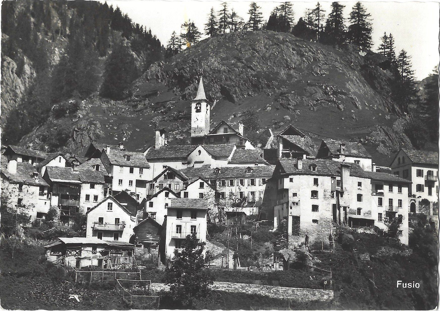 Ansichtskarten: Fusio – Gebraucht aus Bütschwil von Jackson1A