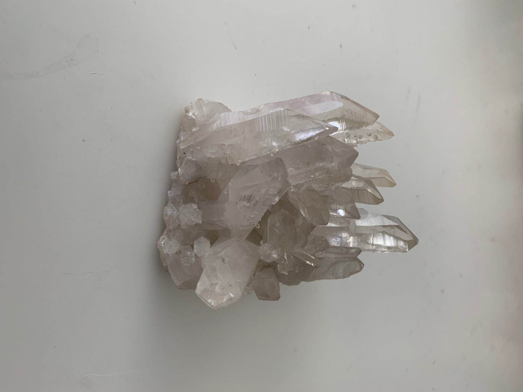 Minerali & Pietre curative: Bergkristall-Stufe / Cluster - ca. 8-10 cm – Usato da Ostermundigen venduto da pas_x9nv 2