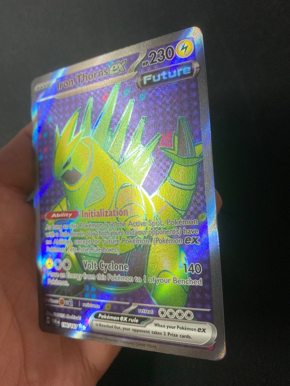 Pokémon Sammelbilder & Trading cards: Iron Thorns ex 196 - Eisendorn ex - Twilight Masquerade - EN – Neu (gemäss Beschreibung) aus Hausen AG von Shrade 1