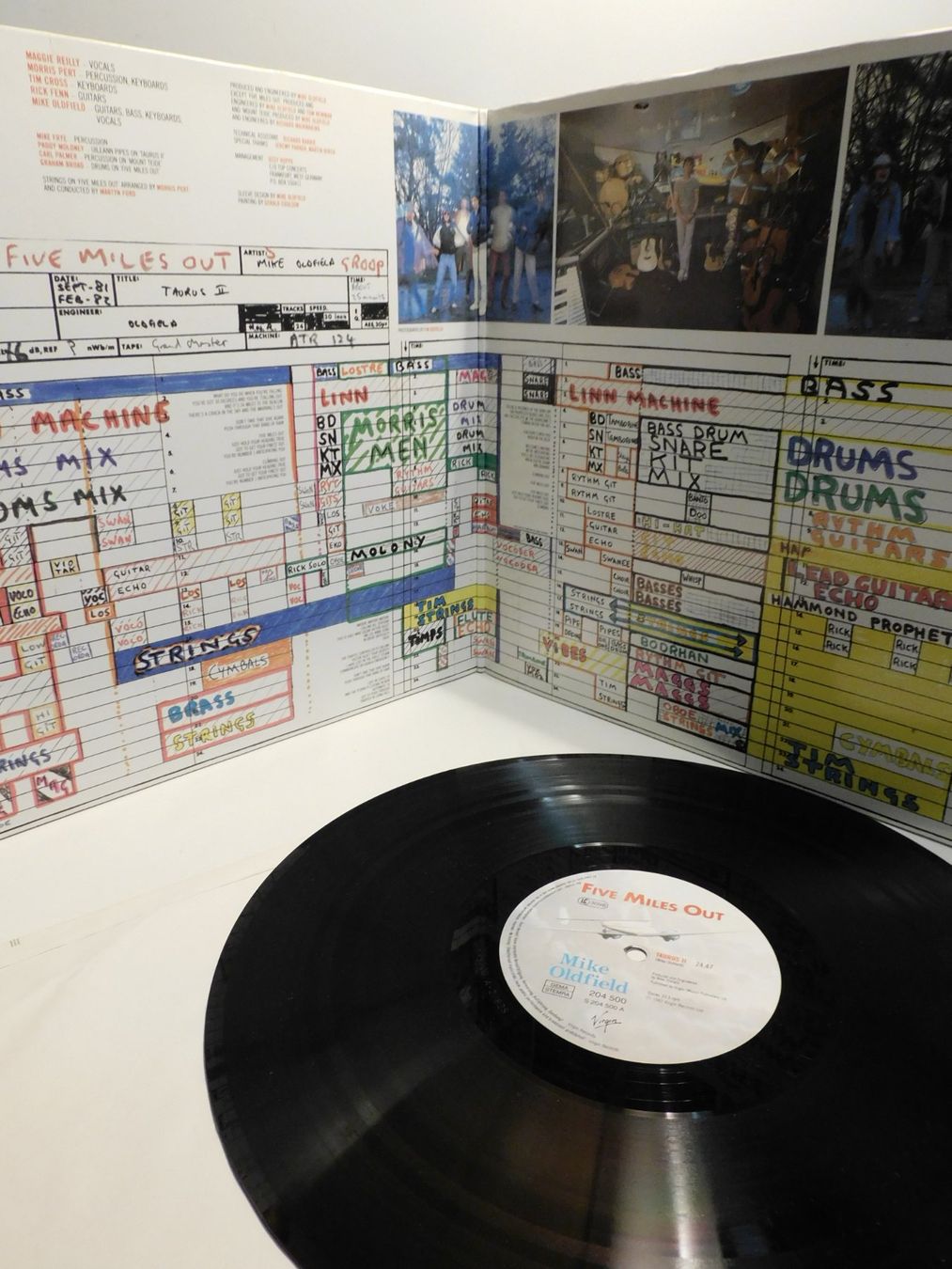 Schallplatten: LP Schallplatte - Mike Oldfield - Five Miles Out  - 1982 – Gebraucht aus Sursee von 76 6