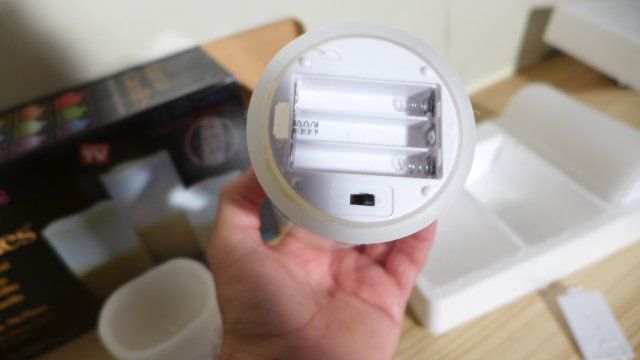 Kerzen: LED Kerzen mit Fernbedienung, 3er Set. – Neu und originalverpackt aus Zürich von inf_gt6t 3