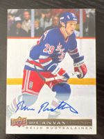 Reijo Rexi Ruotsalainen NHL Original Autogramm SCB SC Bern