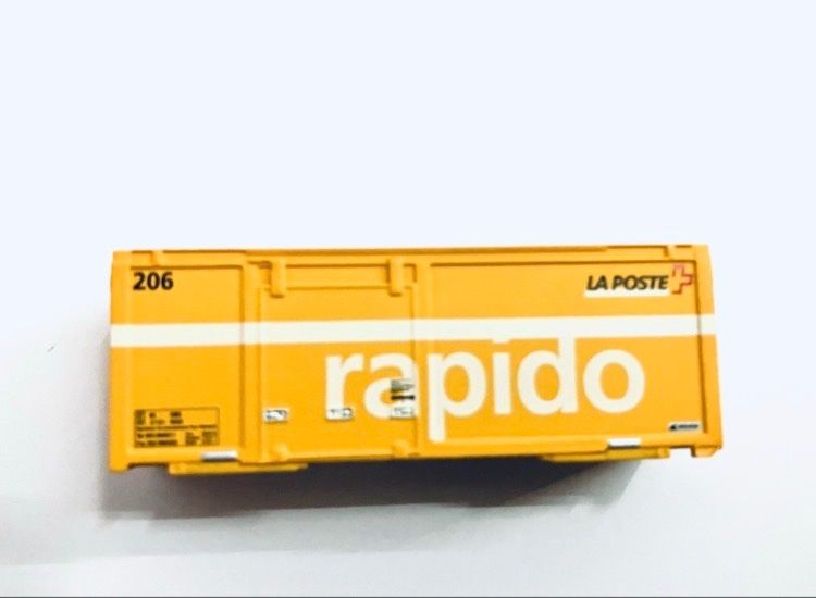 SBB/CFF/FFS Modellini di ferrovie: POST CONTAINER Rapido SPUR N #450 – Usato da Oberbuchsiten venduto da Orsetto24 2