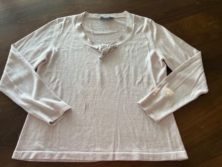 Damen Pullover Modissa Seide/Viskose rosa Gr. L-XL