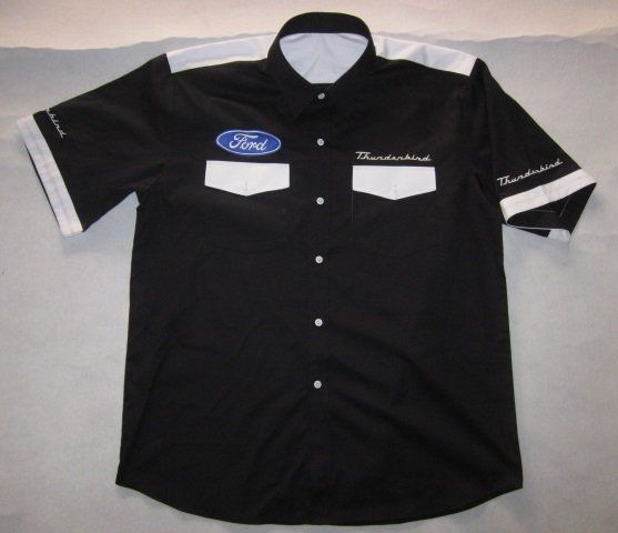 Hemden: NEU FORD THUNDERBIRD V8 Fan Hemd Gr. L schwarz weiß – Neu und originalverpackt aus Chonburi von siam_log 1