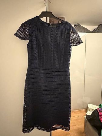 Lauren Ralph Lauren Spitzenkleid in Navy