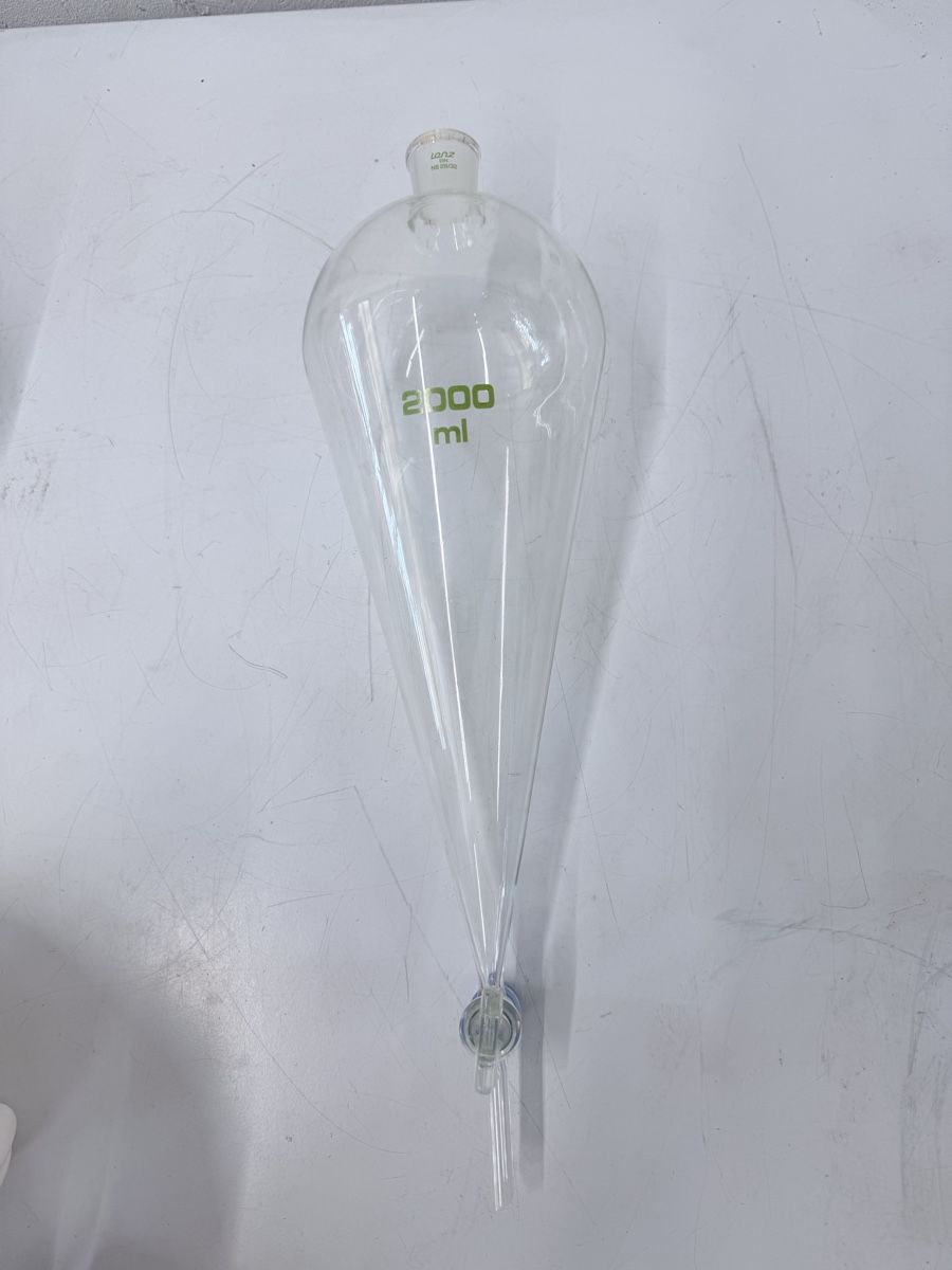 Laborzubehör: Lenz Scheidetrichter 2000 ml – NS 29/32  – Gebraucht aus Schupfart von philippb06