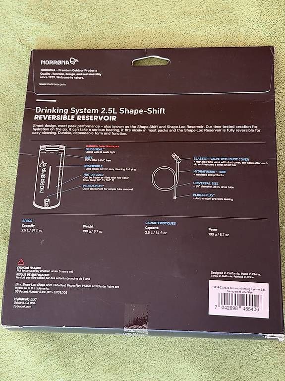 PC: Norröna Drinking System 2,5 Liter NEU – Nuovo e nell'imballaggio originale da Zermatt venduto da ber_sdz7 1