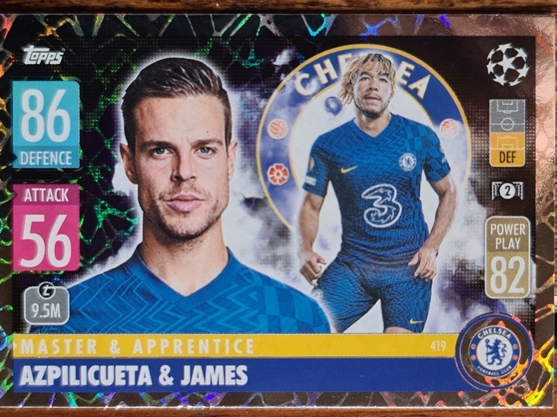 Topps Sammelbilder & Trading cards: Topps Match Attax 419 – Gebraucht aus Dintikon von Prime-shop