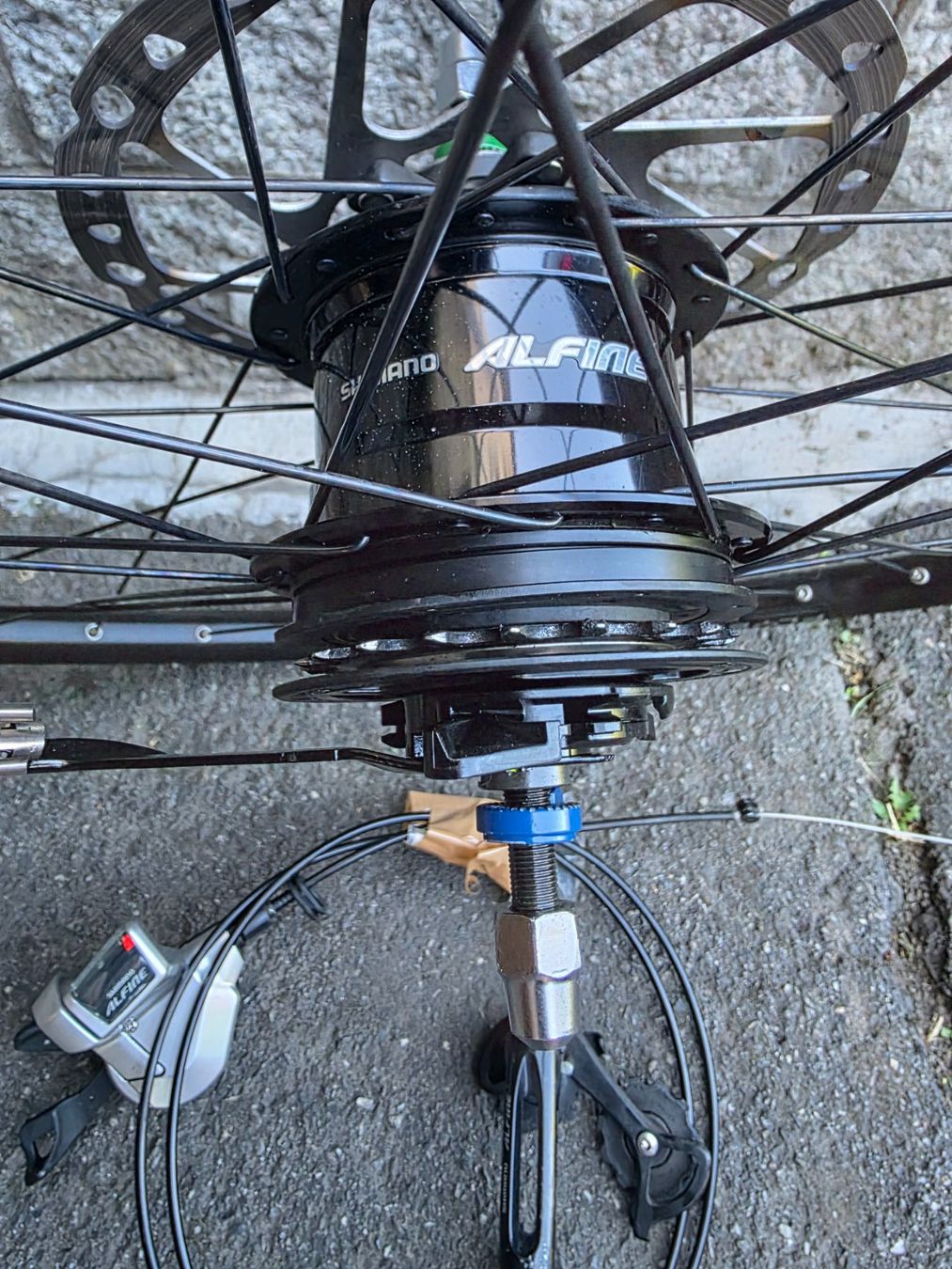 Shimano Ersatzteile: Shimano Alfine 11-Gang Schaltung mit Laufrad 28 Zoll – Gebraucht aus Buchs SG von MATGEOMAR 3