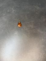 Bernstein Anhänger ca. 4cm mit Doublé-Öse