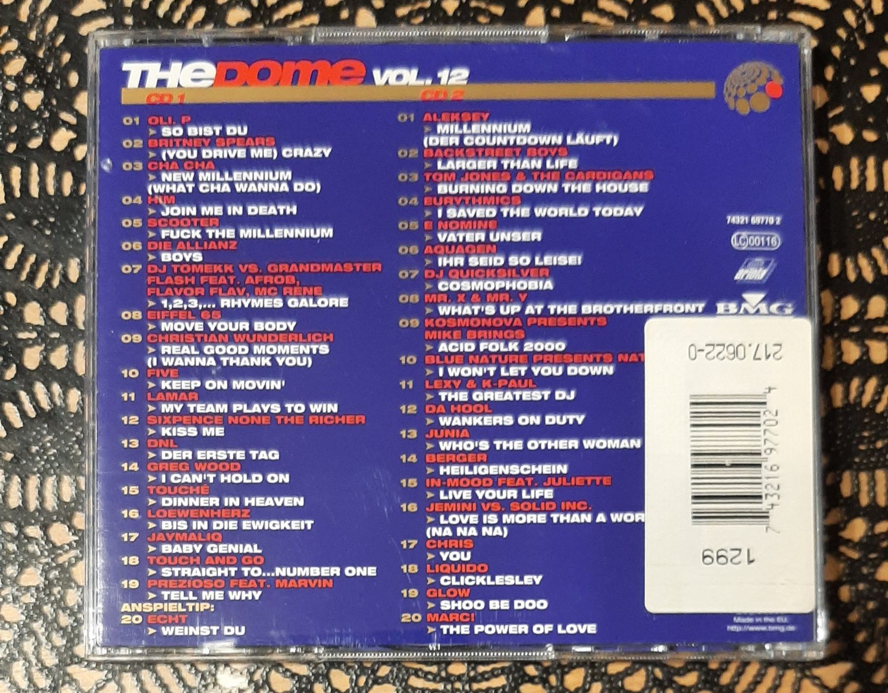 CDs: The Dome Vol. 10, Doppel-CD 1999, Hit Compilation, Sampler – Gebraucht aus Amriswil von Celini3 1