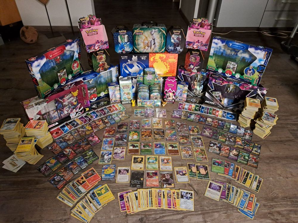 2750+ POKEMON KARTEN SAMMLUNG GO/V/VMAX/VSTAR/SECRET/GOLD Kaufen auf Ricardo