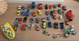 Xxl Spielzeugautos und Motorräder, paket ab 10 chf