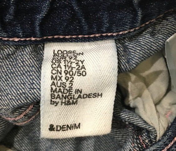 Pantalons: Kinder-Jeans Denim (92) – D'occasion à Grüningen par tienda100 2