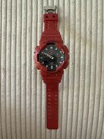 Original Casio G-Shock GA-100B in Rot