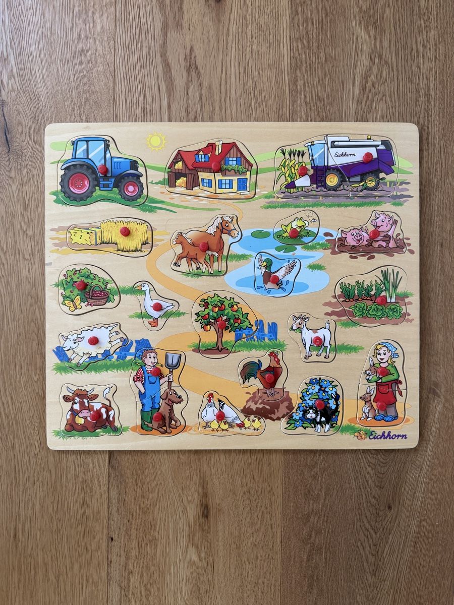 Eichhorn Puzzle: Eichhorn Steckpuzzle – Usato da Interlaken venduto da fbnscl