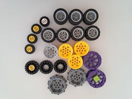 Lego  Räder  Set, viele verschiedene Grössen!  ab Fr. 1.00