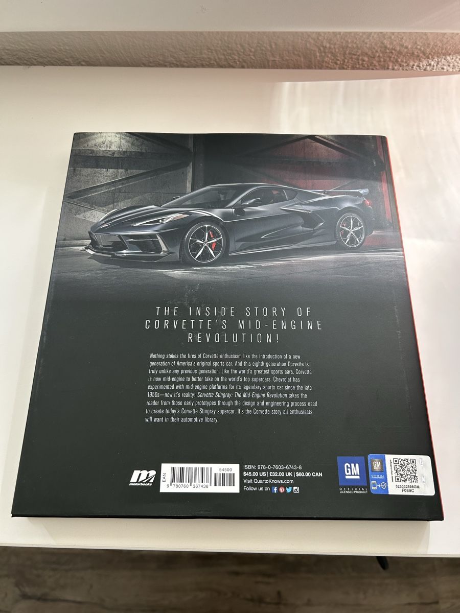 Libri: Corvette Stingray The Mid-Engine Revolution Buch NEU – Nuovo (secondo la descrizione) da Au ZH venduto da GPA_75 1