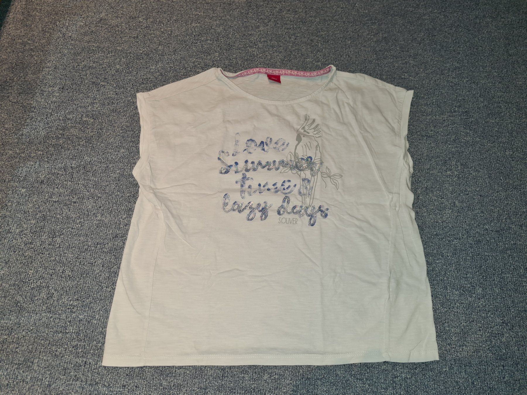 S.Oliver Camicette, T-shirt & Top: T-Shirt S.Oliver Gr. 140 Kakadu Neu – Nuovo (secondo la descrizione) da Killwangen venduto da KIANA08