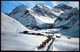 DAVOS Sertig-Dörfli Schlittenfahrt