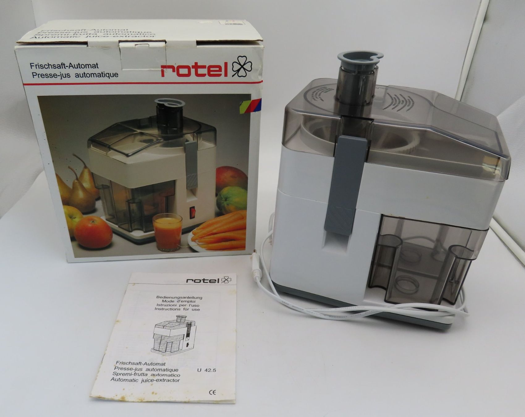 Rotel Elettrodomestici da cucina: Rotel Frischsaft-Automat – Usato da Reinach BL venduto da WBZ-Flohmarkt