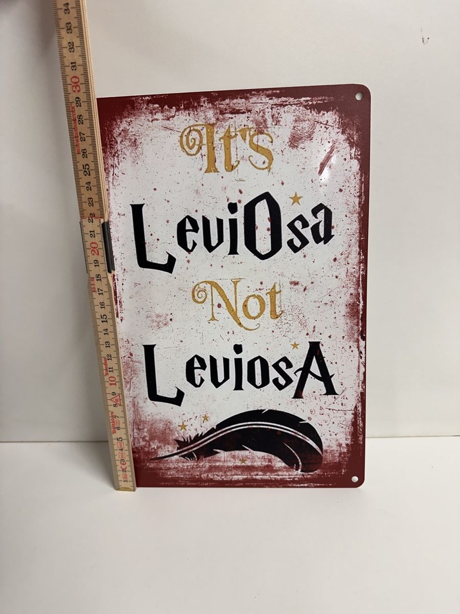 Schilder: "It's LeviOsa" - Metallschild – Neu und originalverpackt aus Oberurnen von jasmin2fel 1