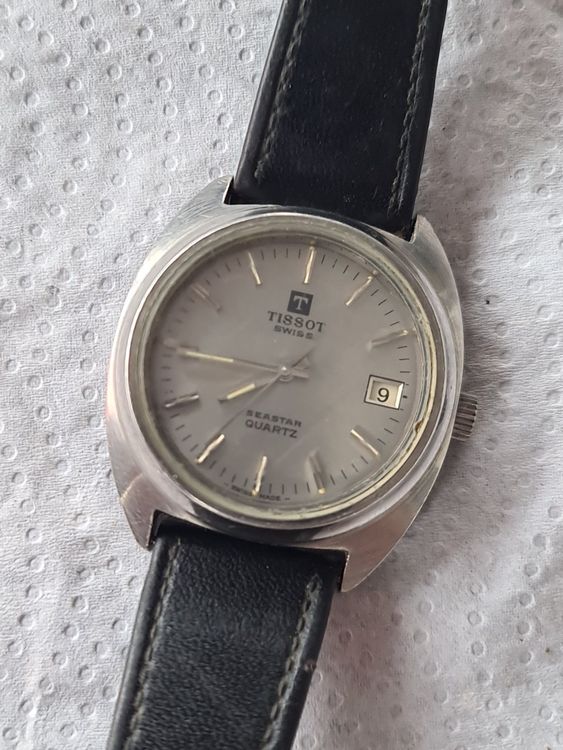 Montre Automatique Vintage Tissot Seastar L 387 - 36 Mm, Pour Homme, Occasion, Pièce De Collection