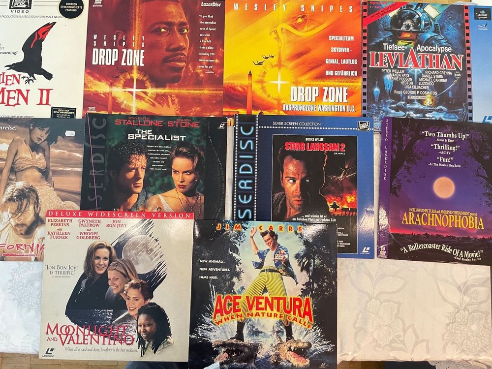 10 Verschiedene Laserdisc Kaufen auf Ricardo