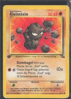 POKÉMON / Kleinstein / Fossil 1st Edition 🇩🇪