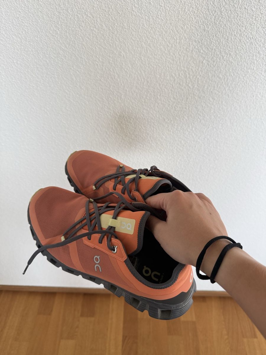 On Scarpe da uomo: On Runninh Cloud C - Orange/Korall - Grösse 42.5 – Usato da Lenzburg venduto da val_5hhb