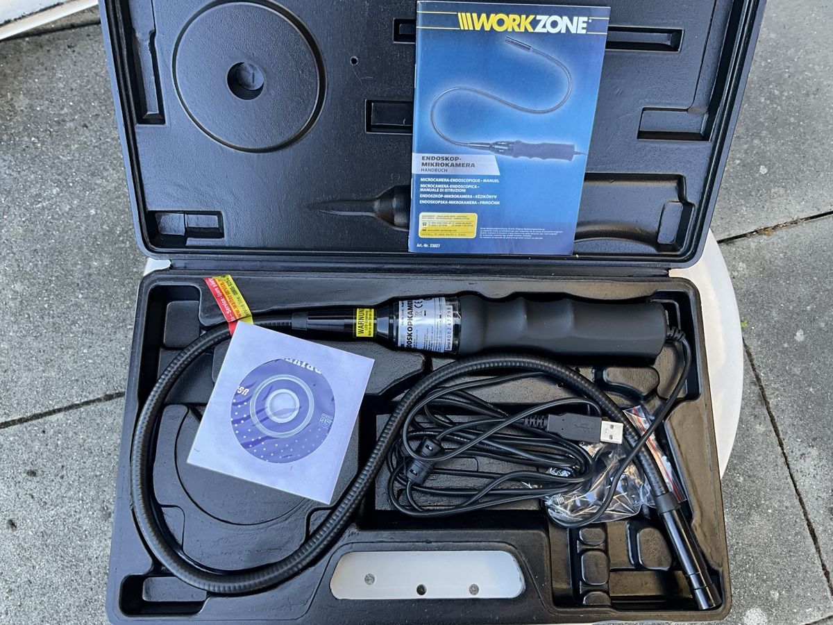 Alle Werkzeuge: WORKZONE Endoskop-Mikrokamera 640x480 USB neu – Neu (gemäss Beschreibung) aus Thal von nocheli 3