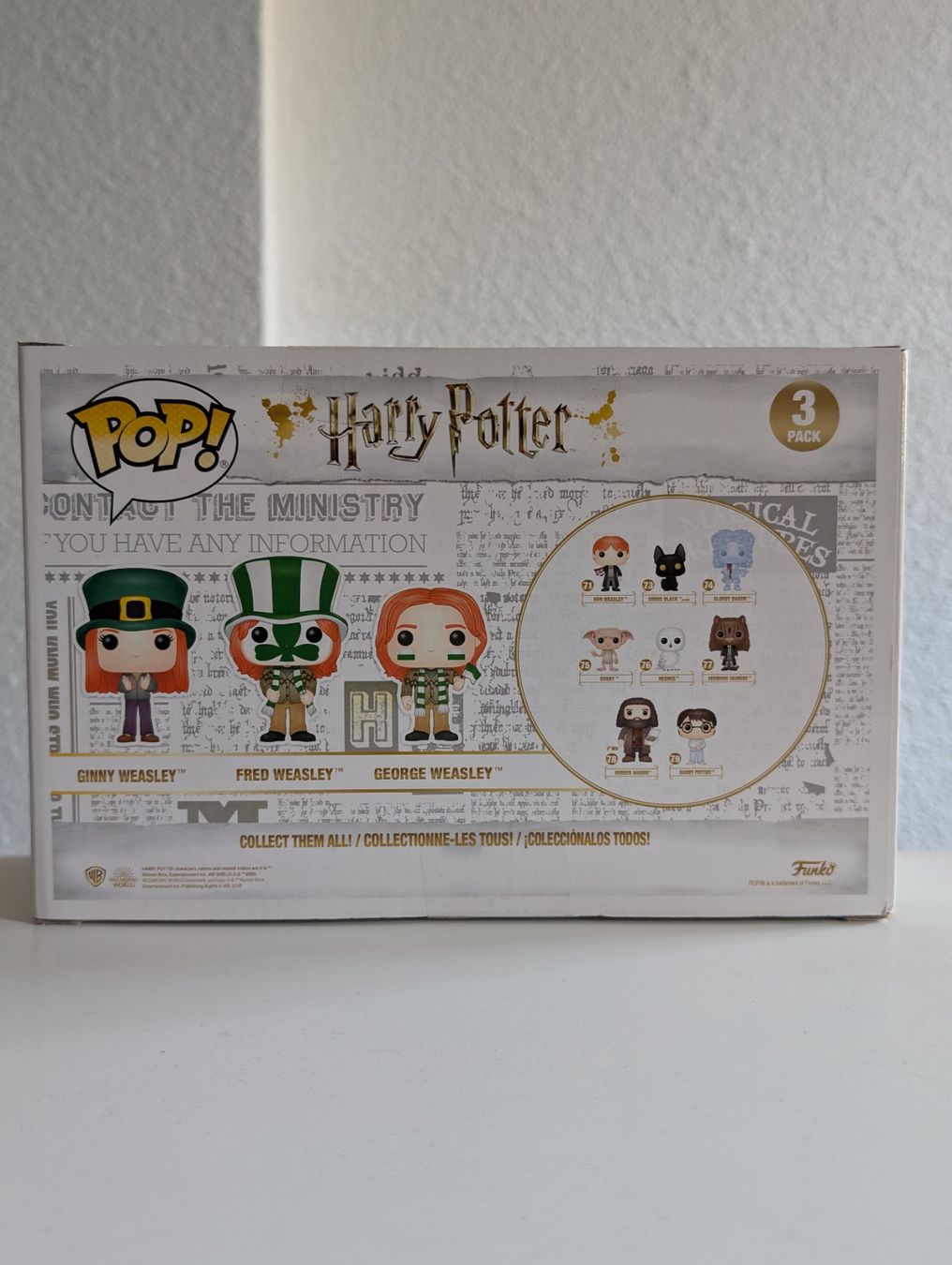 Funko Statuette: Funko Pop! - Harry Potter - Weasley 3 Pack (2019 ECCC) – Nuovo (secondo la descrizione) da Frauenfeld venduto da pakschual 2