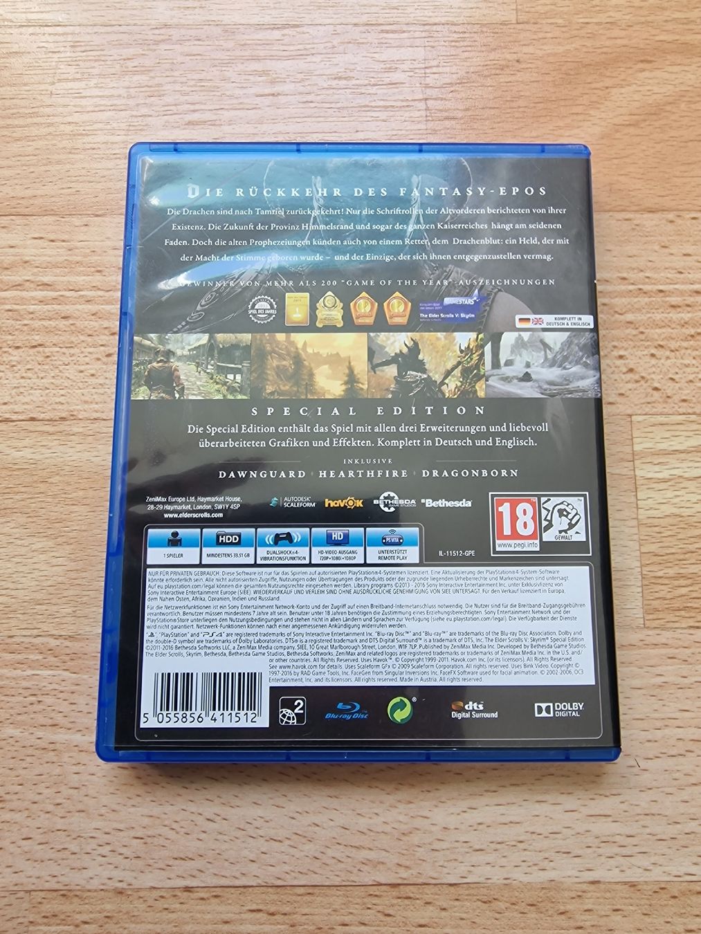 Giochi: Skyrim Special Edition The Elder Scrolls V PS4 – Usato da Fahrwangen venduto da luk_bhw7 2