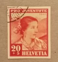BE54) J99I, Pro Juventute aus Sonderblock Eckstempel Kt 200