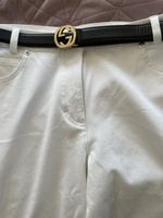 Ceinture en cuir Gucci Interlocking G authentique Taille 90