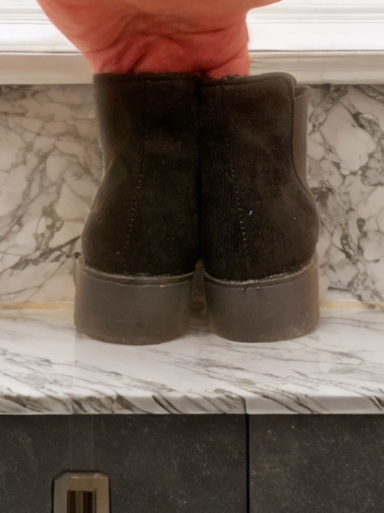 Scarpe da donna: Wildlederimitation Stiefeletten Gr: 39-40 – Usato da Trimbach venduto da Alessia75 4