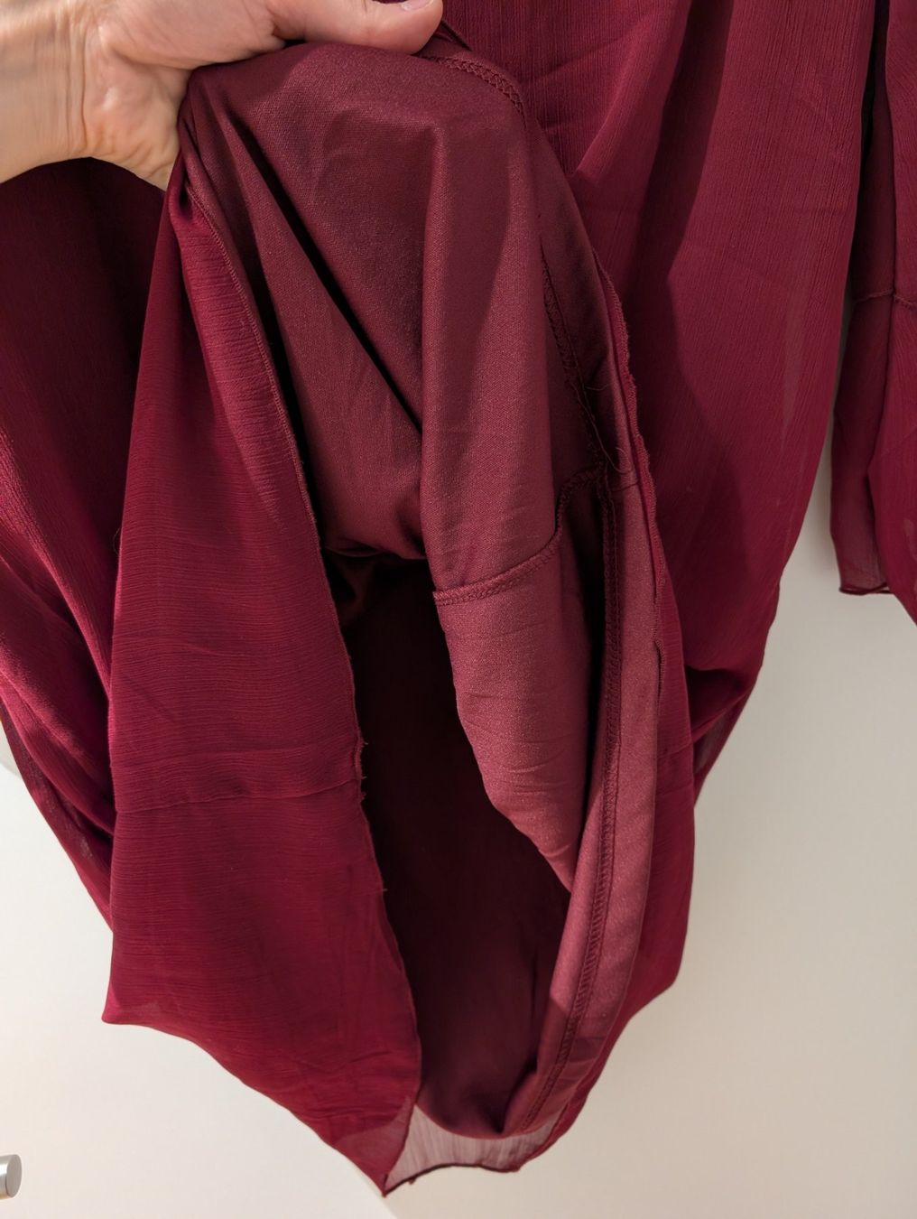 Vestiti: Reserved Chiffonkleid Bordeaux Gr. 38 – Nuovo (secondo la descrizione) da Schönenwerd venduto da sal_75dx 6