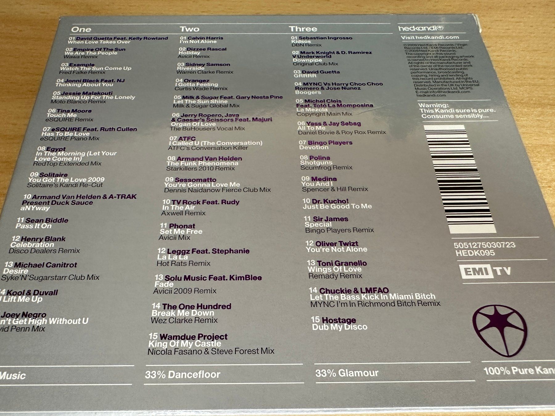 CD: Various - Hed Kandi – Pure Kandi - 3 CD – Usato da Rikon im Tösstal venduto da Alpenmutz 1