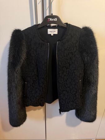 Veste femme Au Jour Le Jour noire dentelle taille 40