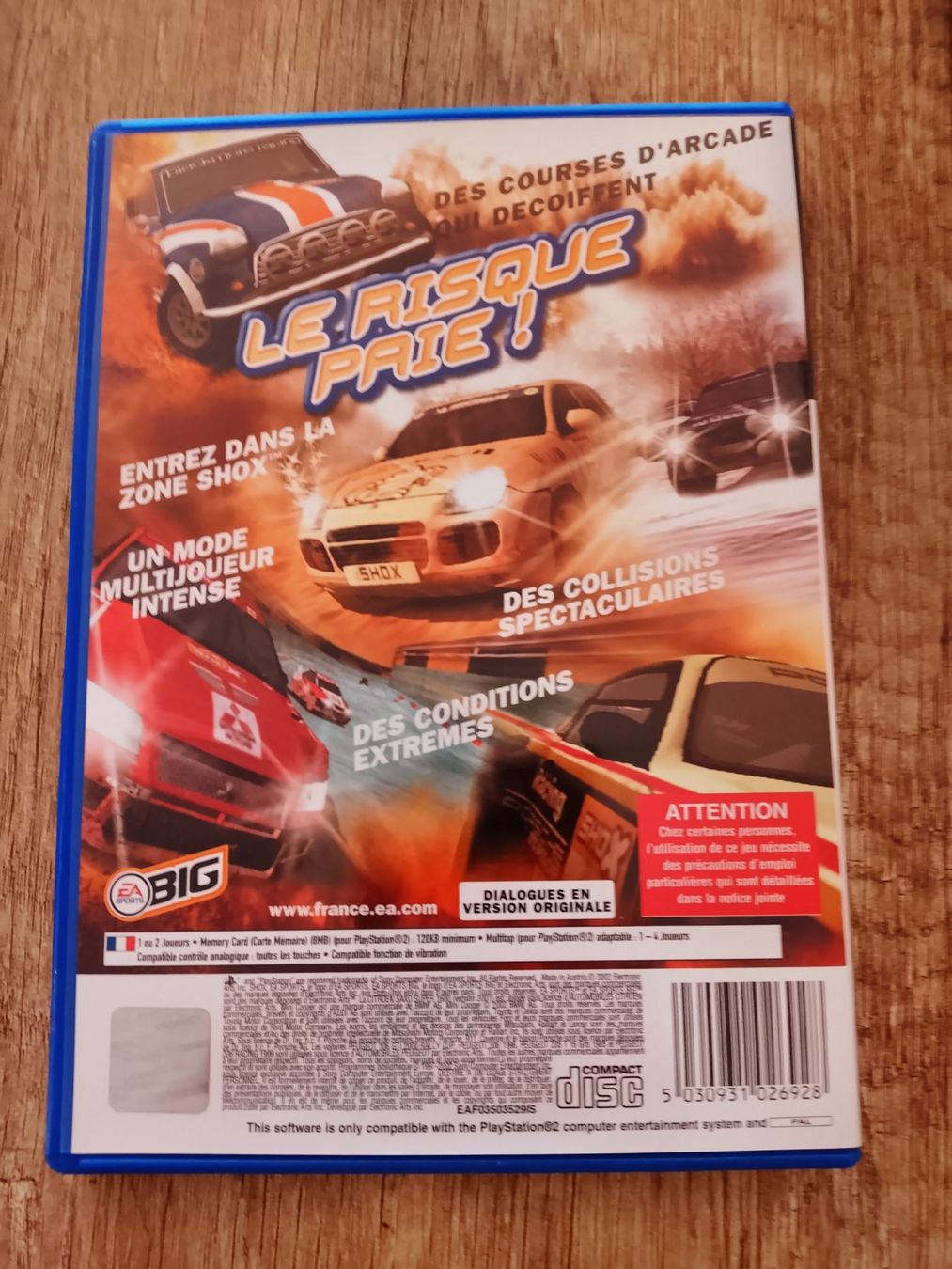 Jeux: SHOX Pal Ps2 – D'occasion à Gland par Bas_phj6 2