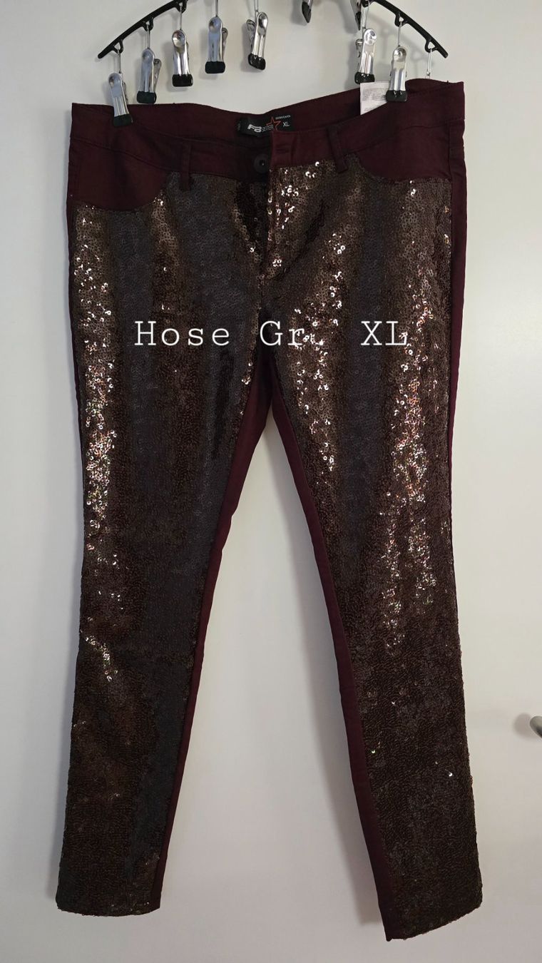 Pantalons: Hose mit Pailetten Gr. 42 – D'occasion à Sumiswald par van_tfv5