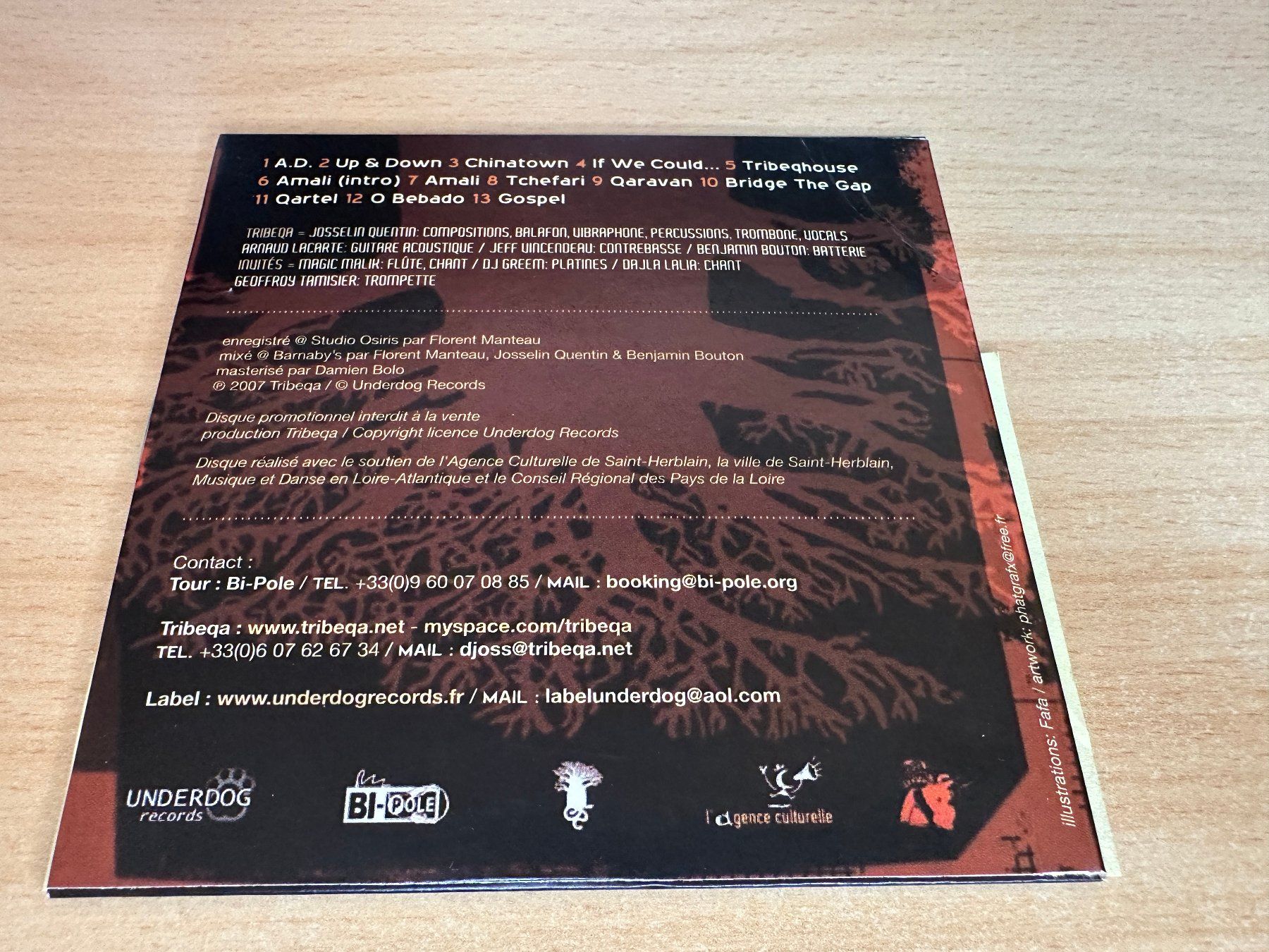 CD: Tribeqa – Tribeqa – Usato da Rikon im Tösstal venduto da Alpenmutz 1