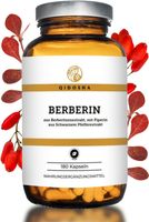 Berberin 500 mg + Piperin – 180 vegane Kapseln