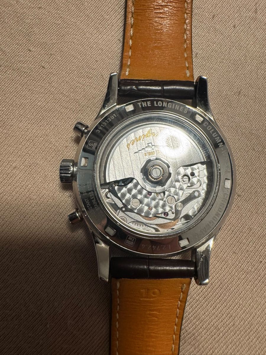 Longines Orologi: Longines Column-Wheel Chronograph Automatik – Usato da Wolfwil venduto da son_scl2 2